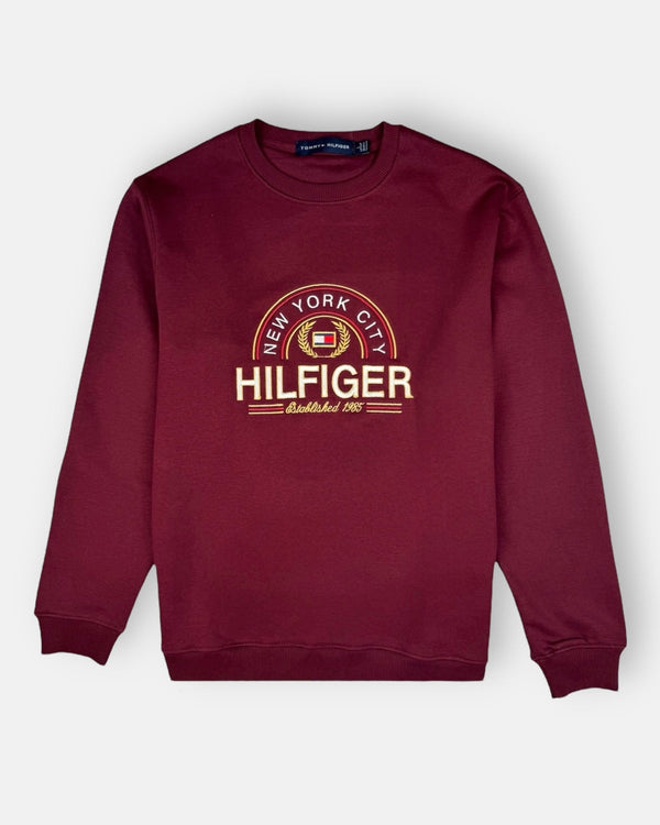 Hilfiger NYC Crewneck Sweatshirt – Classic Street Style