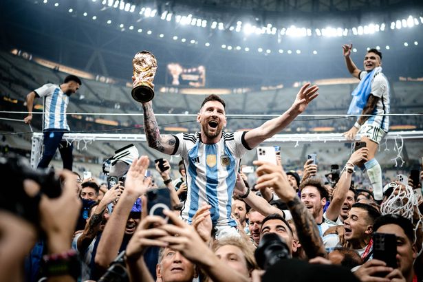 Adidas Argentina 2022 Qatar World Cup Football Home Kit 3 Star